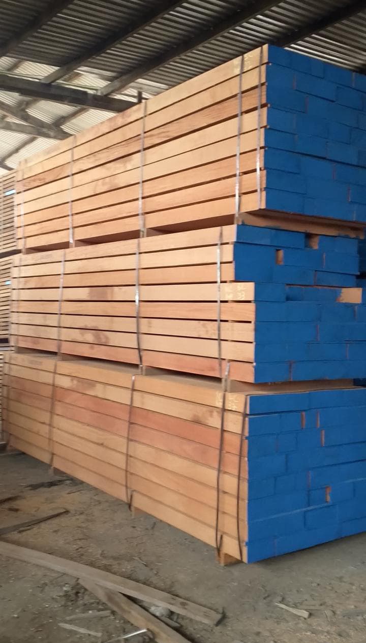 Iroko lumber